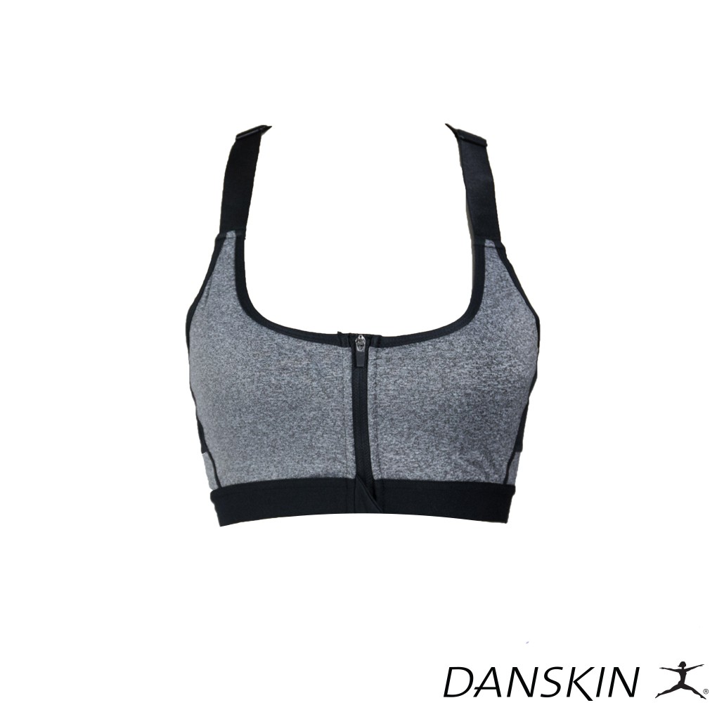 danskin front close sports bra