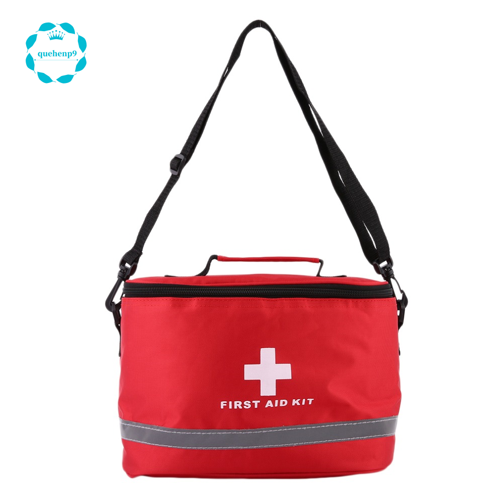 Outdoor First Aid Kit Sports Camping Bag Home Emergency Survival ...