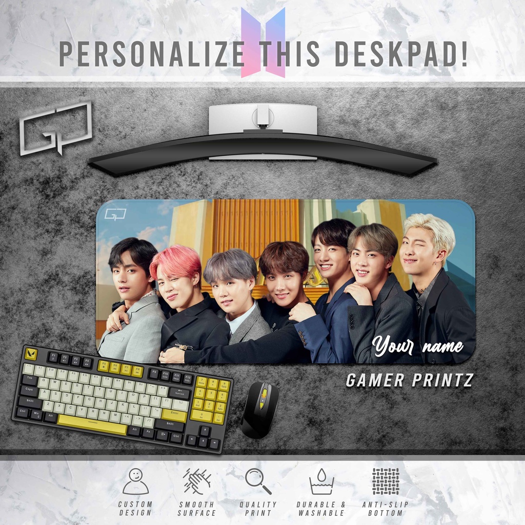 Customized BTS Desk Pad/ Mouse Pad by Gamer Printz | Shopee Philippines