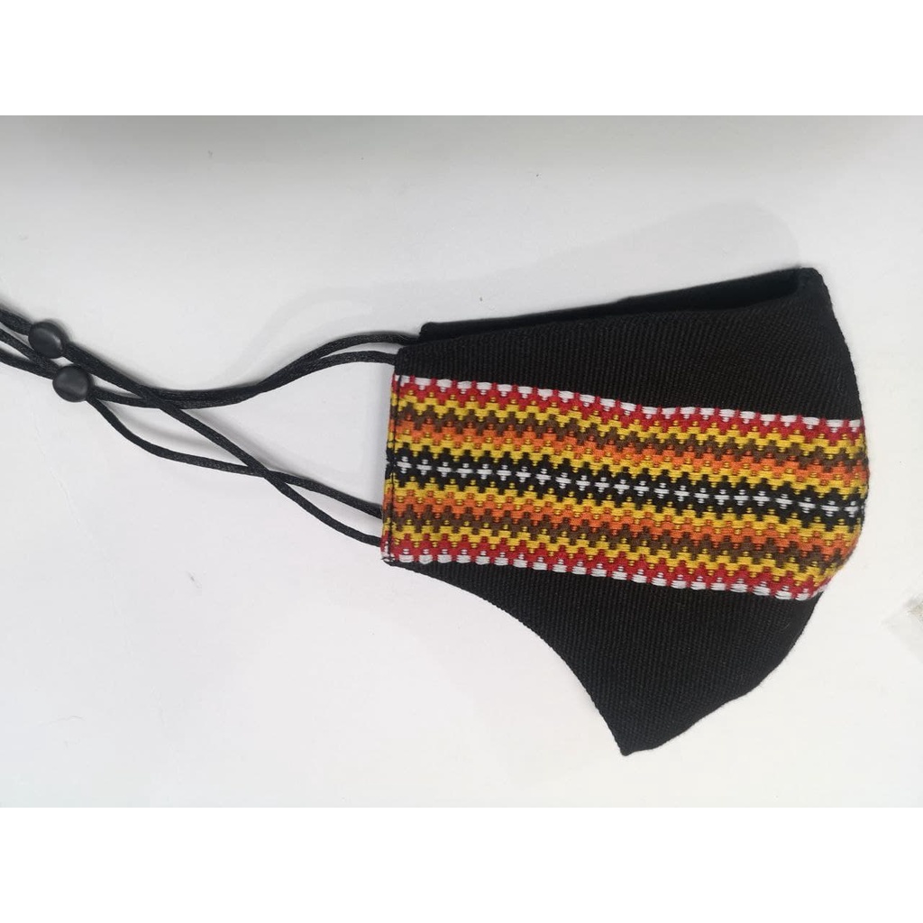 KALINGA HANDWOVEN MASKS (Adjustable Ear loops) | Shopee Philippines