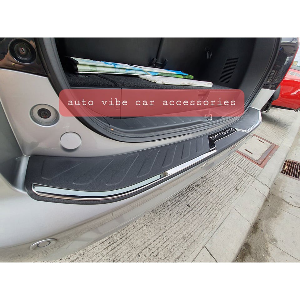 Mitsubishi Montero 2021-2026 Rear Step Sill | Shopee Philippines