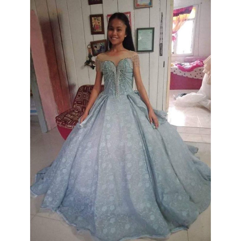 Gown for debut outlet blue