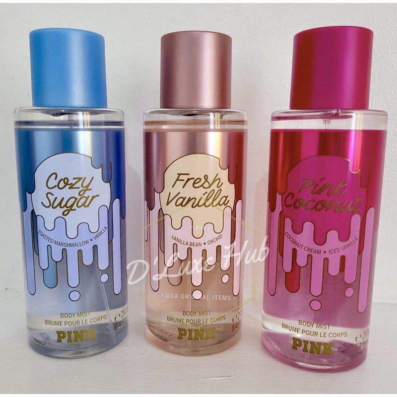 PINK by Victoria's Secret - (Fresh Vanilla, Cozy Sugar, Pink