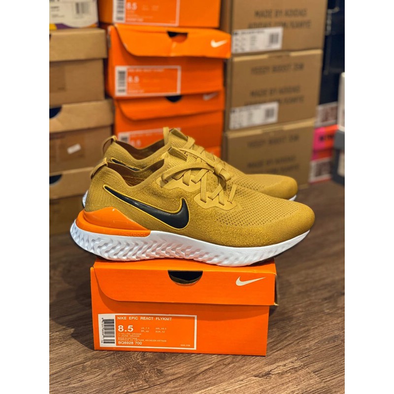 Nike Epic React Flyknit 2 club Gold Shopee Philippines