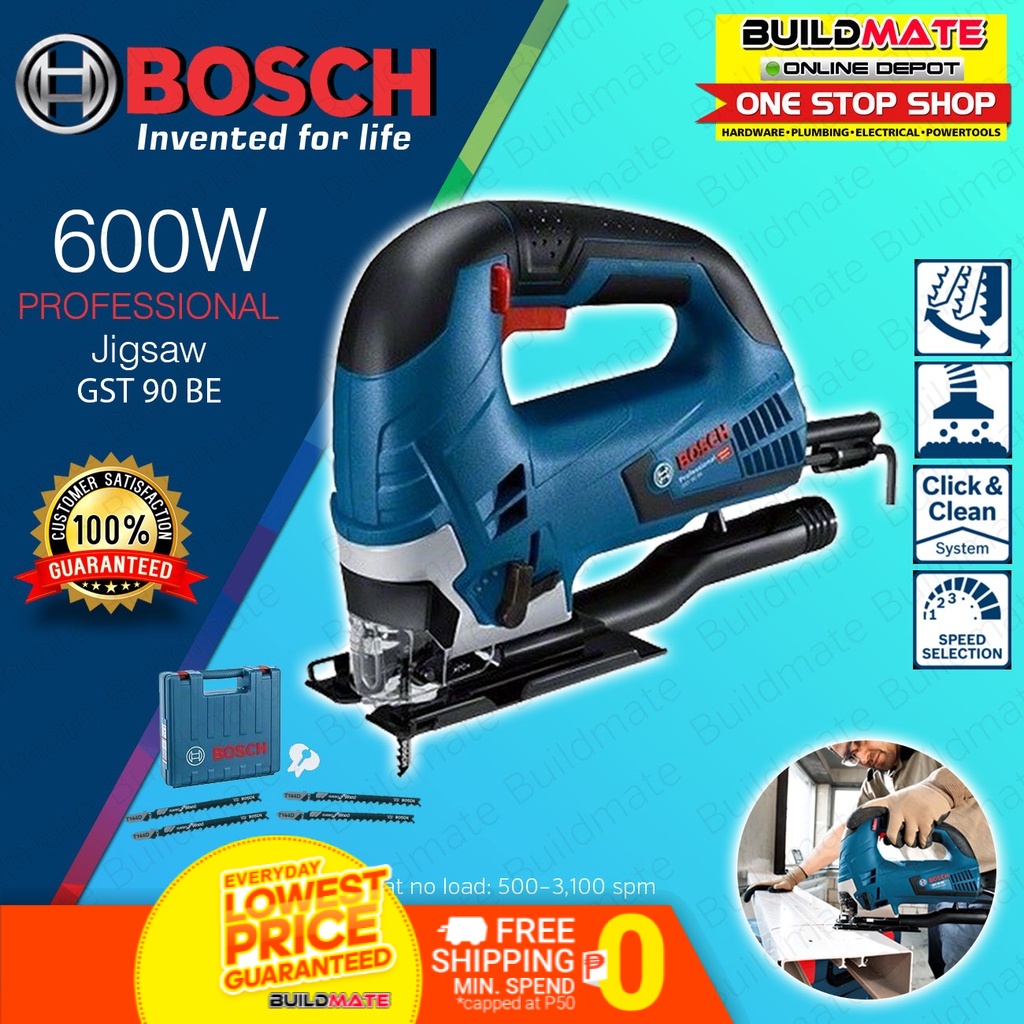 BOSCH Professional Jigsaw 650W GST 90 BE 060158F0K0 100 ORIGINAL
