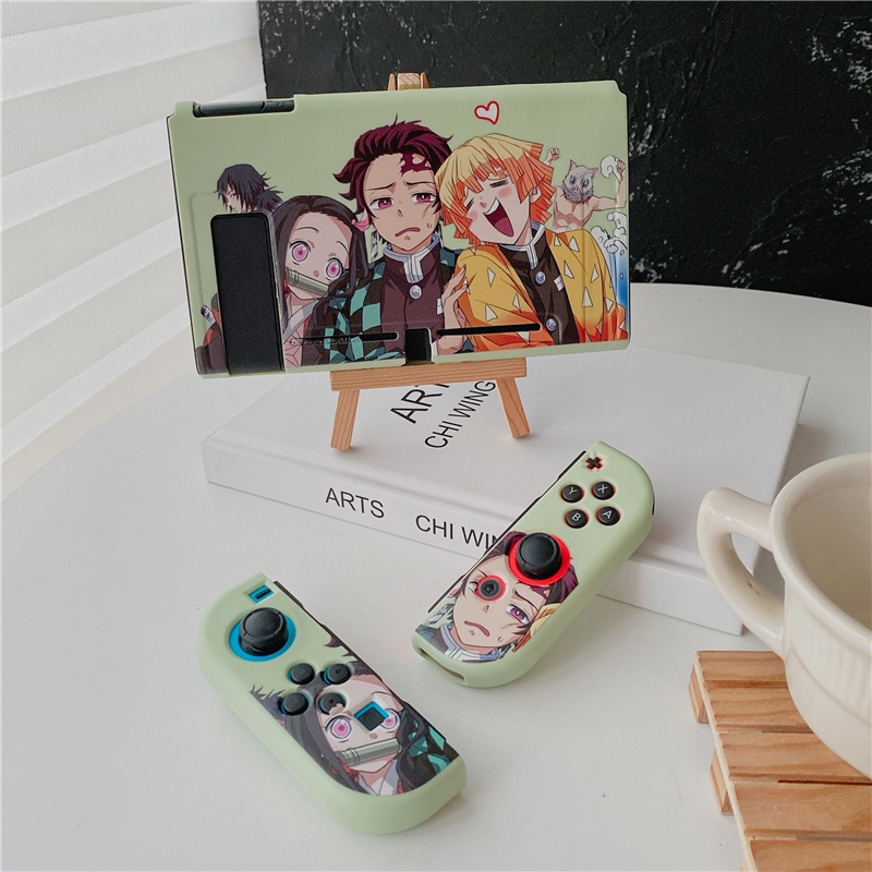 Nintendo Switch OLED Casing Cartoon Ghost Killer Character Theme Cute ...