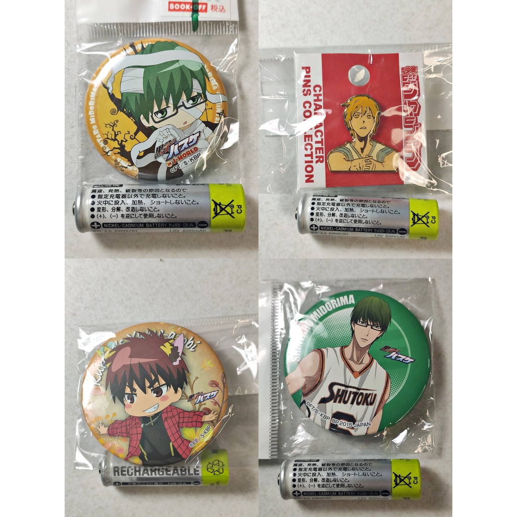 Japan Anime Kuroko No Basket Button Pin Merch M Shopee Philippines