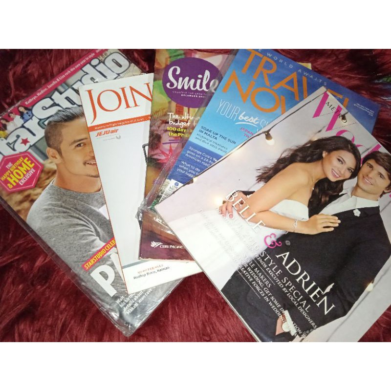 Assorted Magazines | Billboard SB19 Pablo Ben & Ben | Rogue | Elle ...