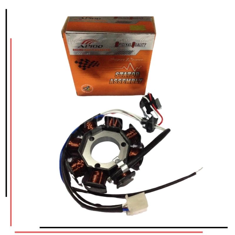 Stator Coil Assembly (Beat, Smash 115, XRM 125 Fi, RAIDER J/RAIDER 110