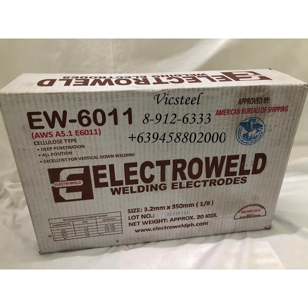 (per 5 kg ) Electroweld Welding Rod E6011 E7018 tingi Shopee Philippines