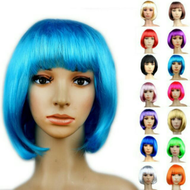 Short Wig Class B Synthetic Cosplay Wigs | Shopee Philippines