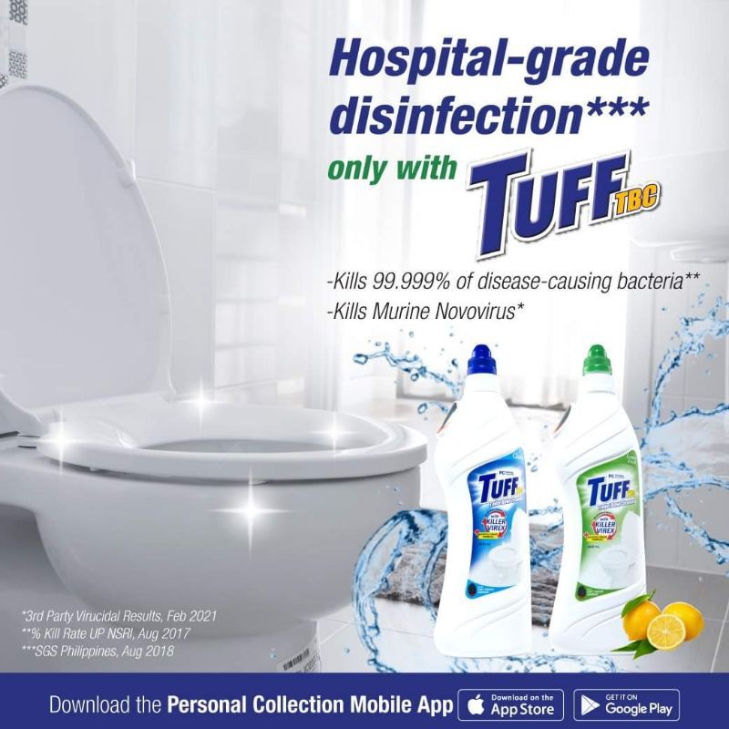 Tuff Toilet Bowl Cleaner(500ML) Shopee Philippines