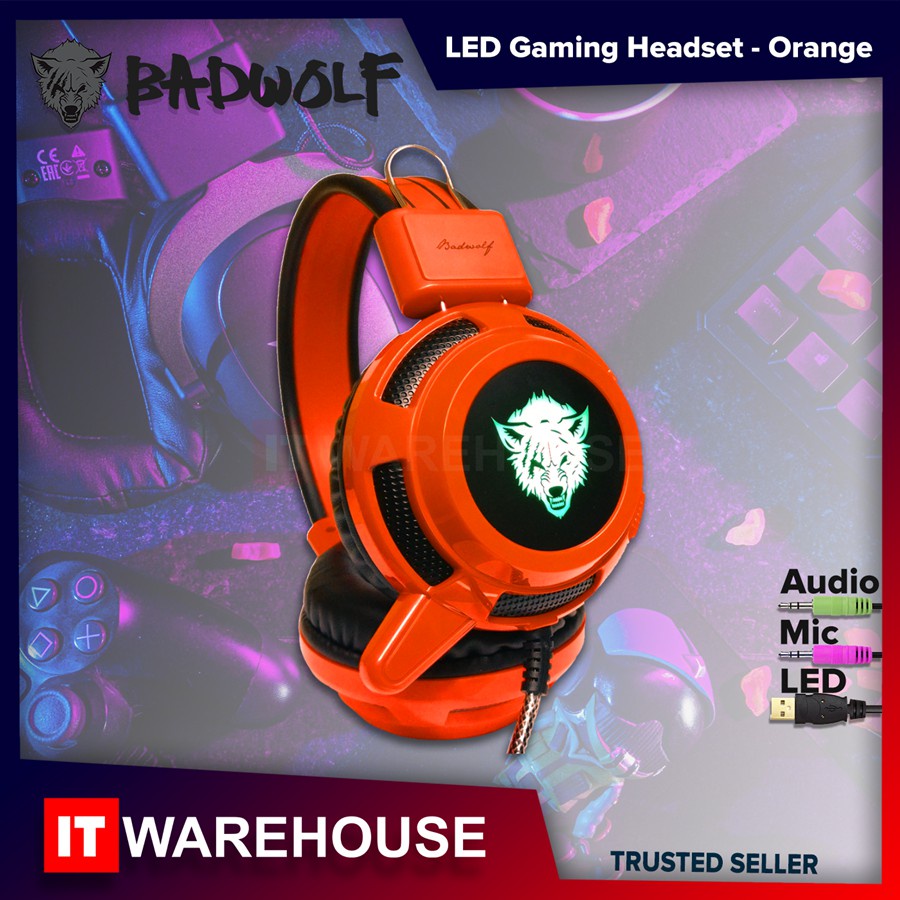 Wolf best sale gaming headset