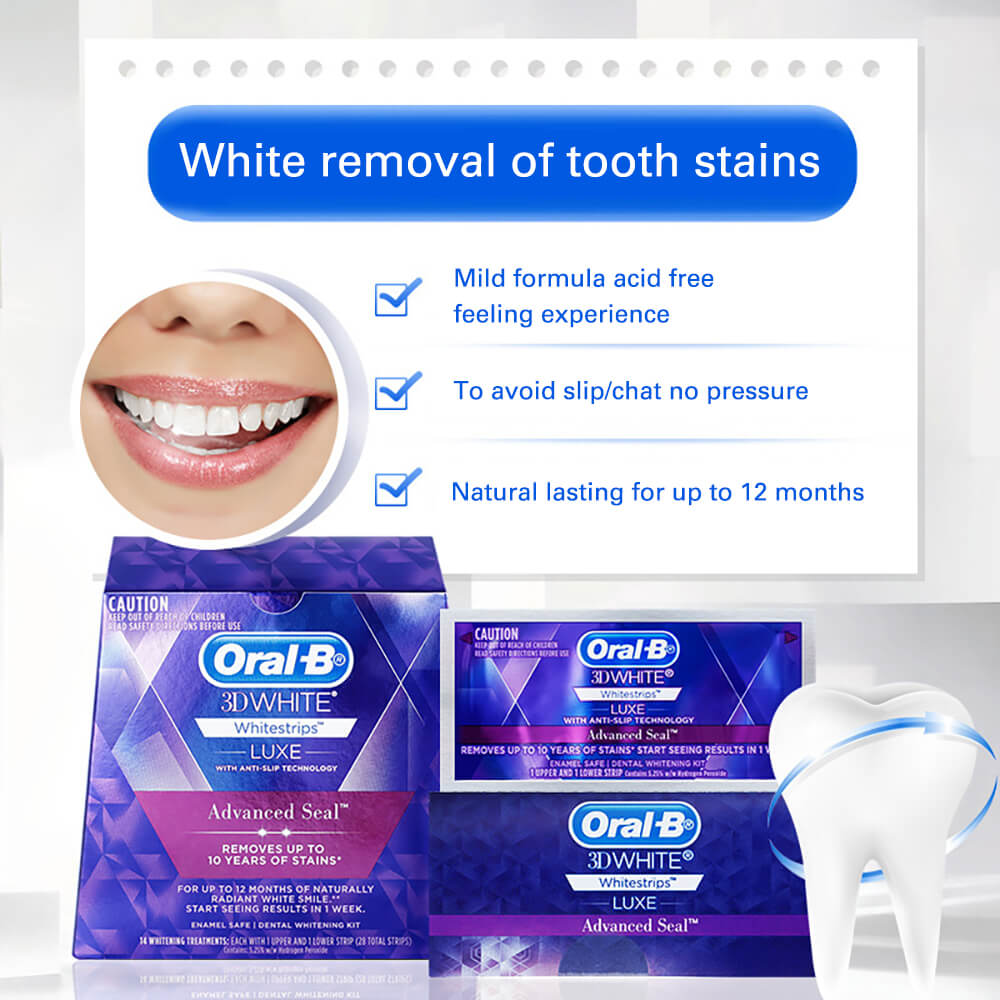 Oral b teeth store whitening strips