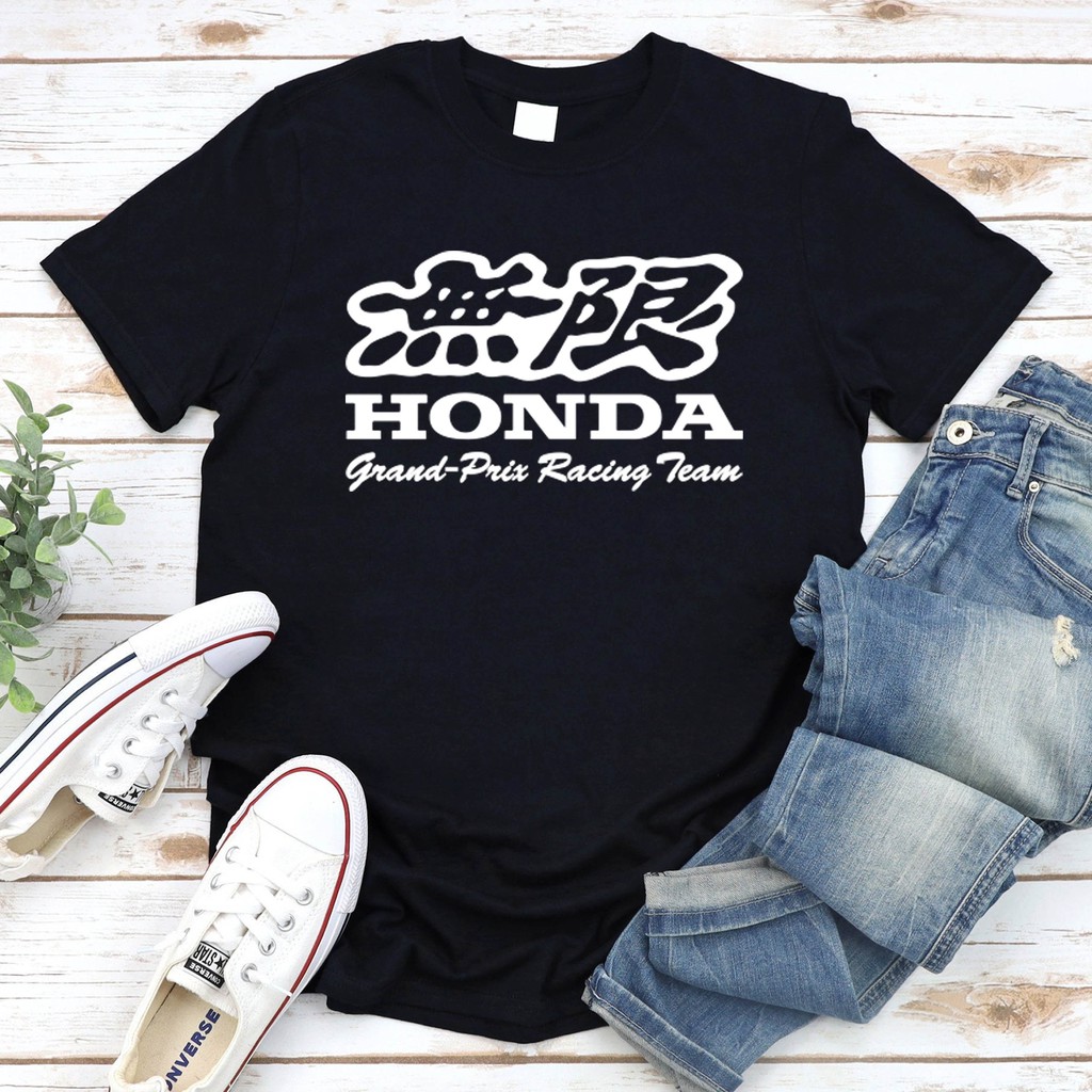 Racing Shirt Jdm Honda Mugen Honda Grand Prix Japan Race Car Drift Sticker Decal Unisex T