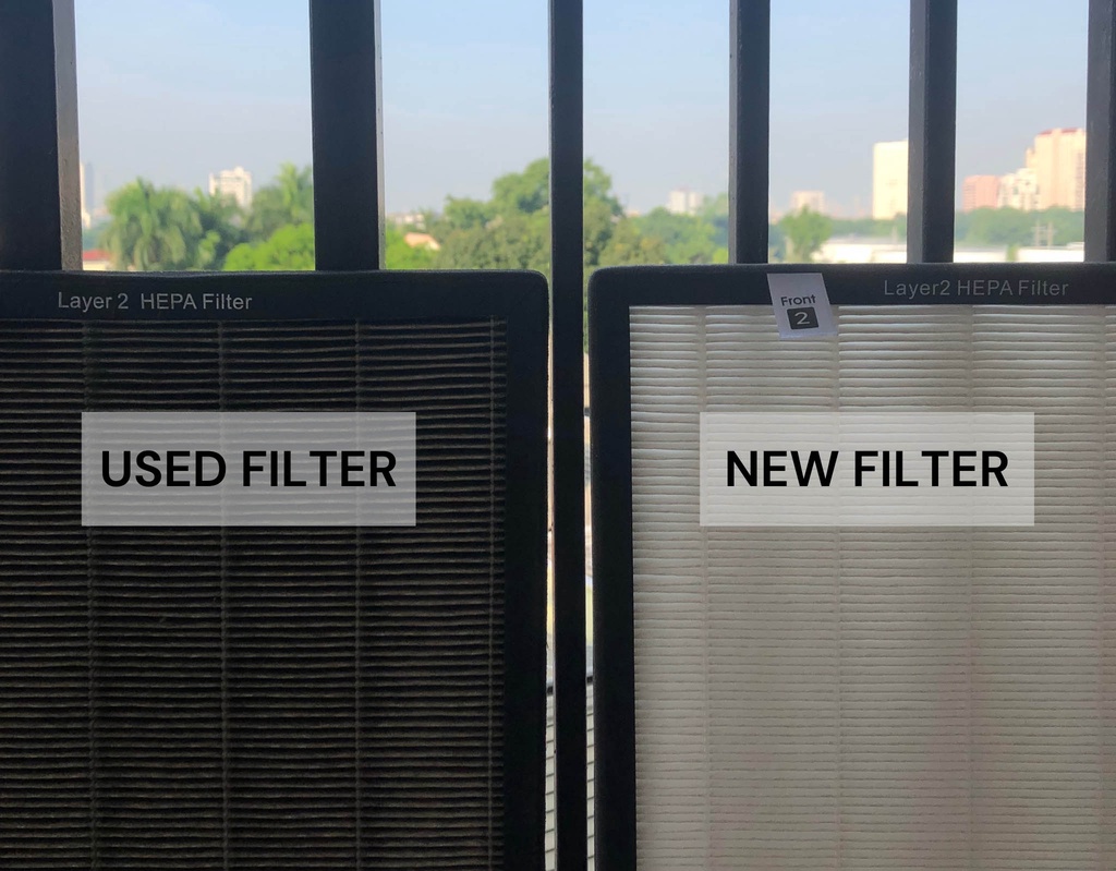 UV Care Desk Air Purifier HEPA Filter (Unit Sold Separately) | Shopee ...