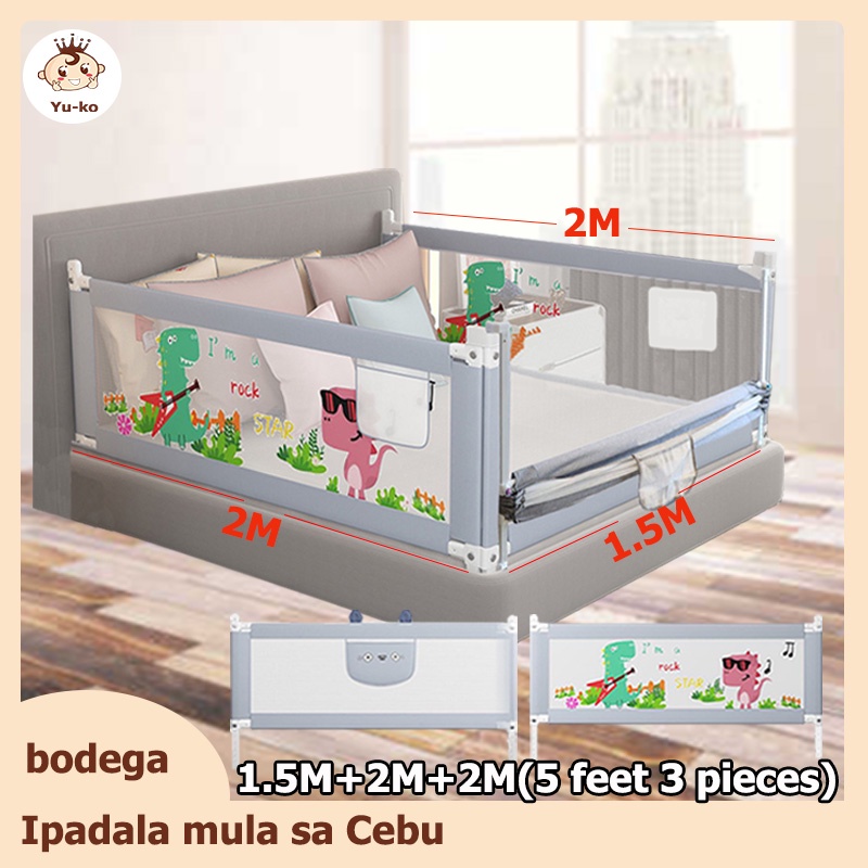 Queen size/King size Adjustable Baby Bed rails Playpen Vertical lift