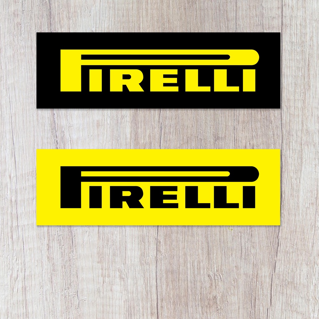 Pirelli logo, vinyl sticker | Shopee Philippines