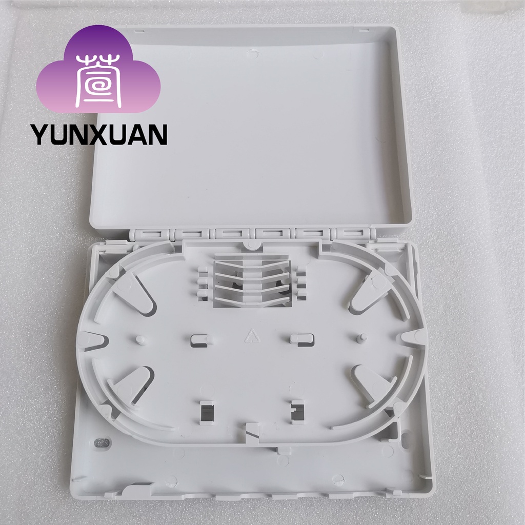 ABS 4 Core Optical Fiber Desktop Box 4-port Fiber Optic Information ...