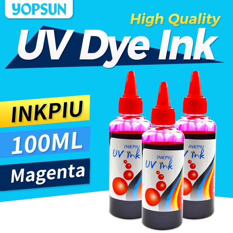 Uv Dye Ink Ml Universal Dye Ink Color Inkpiu Shopee Philippines