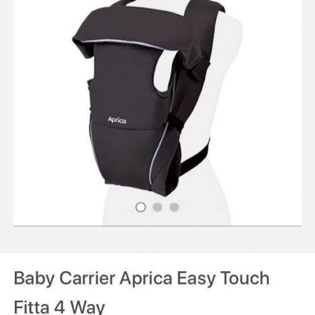 Aprica carrier cheap price