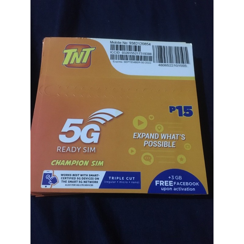 Tnt Globe Smart Tm Lte 5g sim card sealed | Shopee Philippines