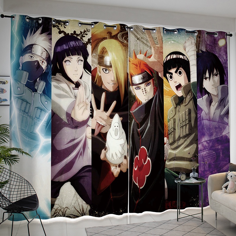 Full shading curtain Naruto joint name cartoon anime bedroom dorm ...