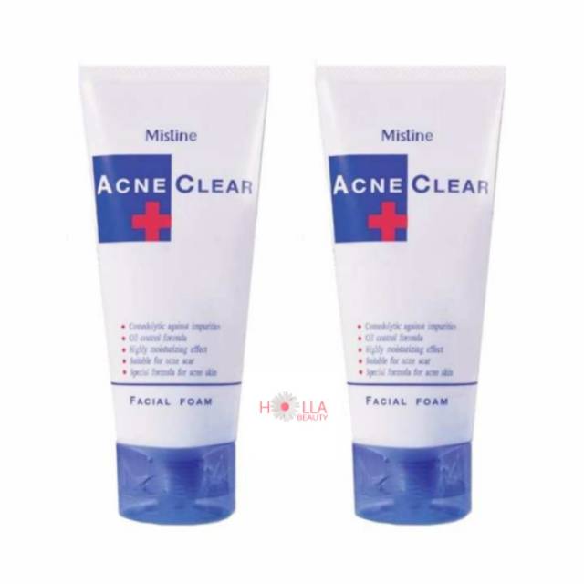 Mistine Acne Clear + Facial Acne Foam / Acne Face Soap, Facial Cleanser