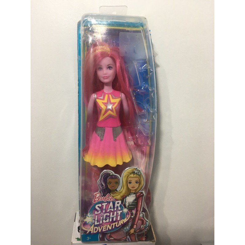 Barbie Star Light Adventure Co-Star Doll, Pink(dented packaging)