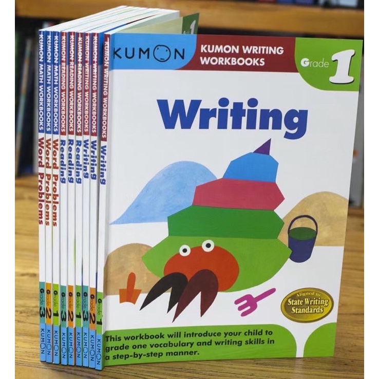 Kumon Math Word Problems / Writing / Reading (Grade 1 - 3) | Shopee ...