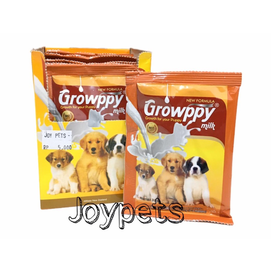 Dog Milk Dog Milk 30 grams 1 Box contains 10 sachets of growppy growpy ...