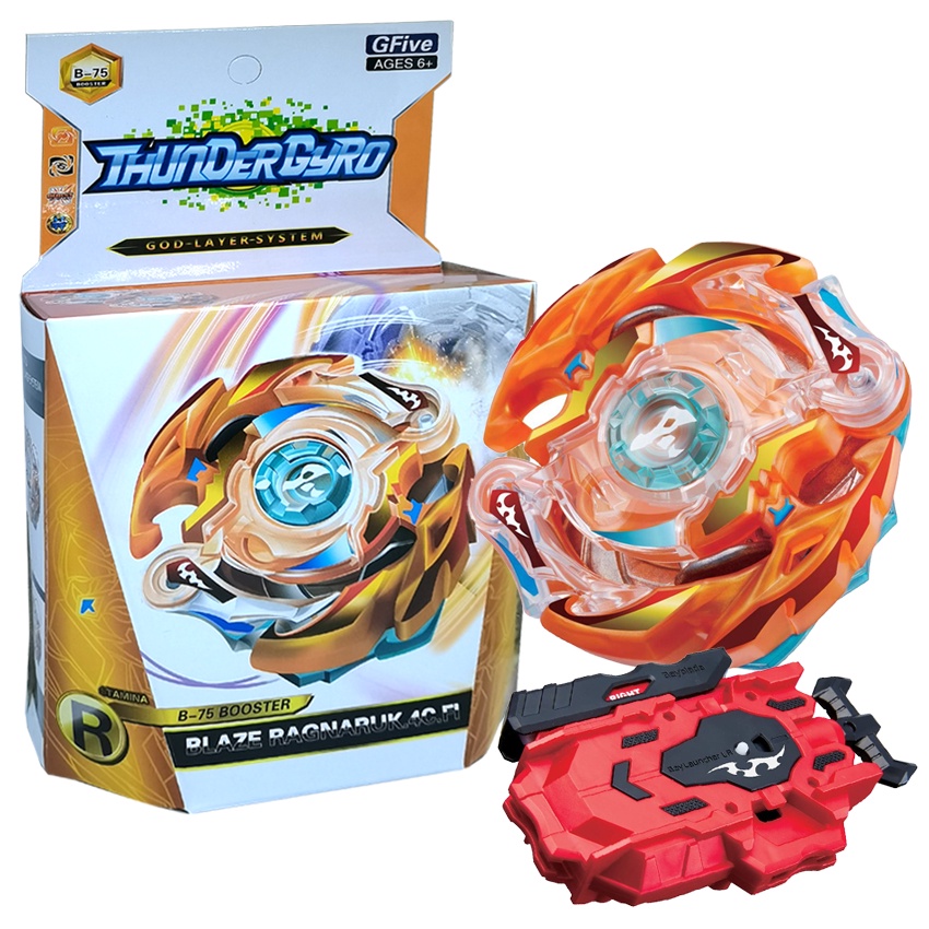 Beyblade G5 Thunder Gyro Booster God Layer System Battling Top | Shopee ...