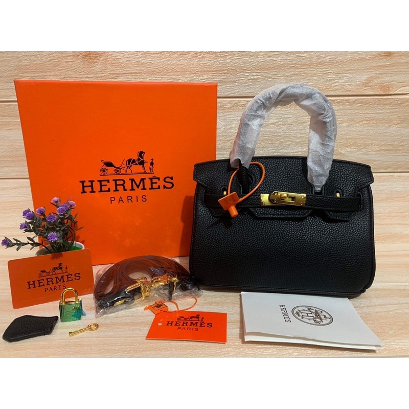 HRMS MINI BIRKIN HAND BAG/SLING BAG(20 cm)(W/ BOX) Shopee Philippines