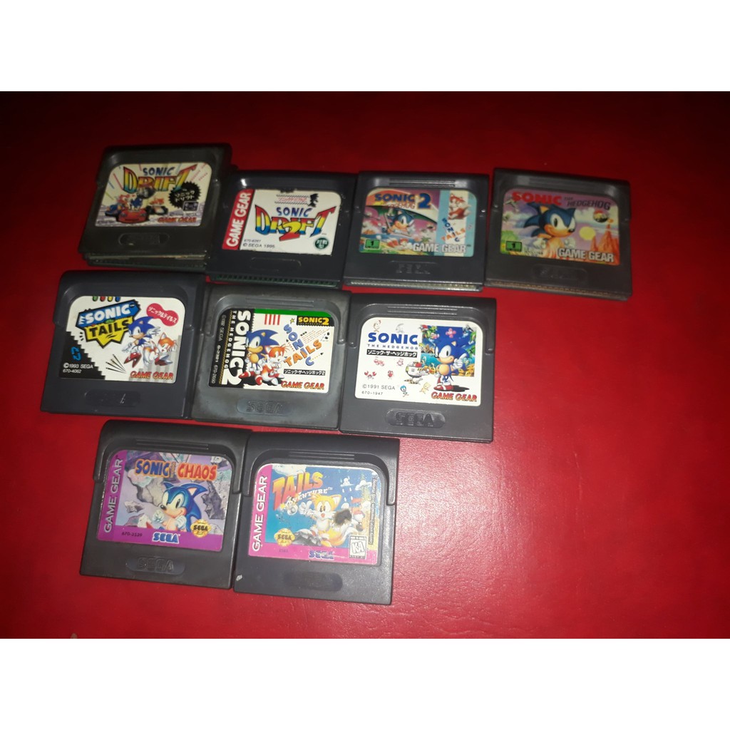 Sega Game Gear Game Cartridges | Shopee Philippines