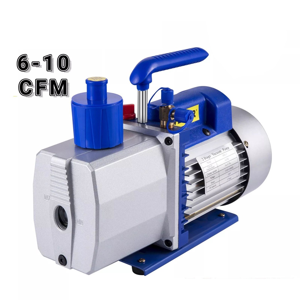 VEVOR Vacuum Pump 610 CFM 1 HP Double Stage Air Conditioning Vacuum