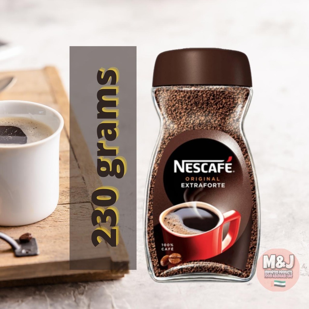 Nescafe Original Extra Forte 200 Grams Instant Coffee Shopee Philippines