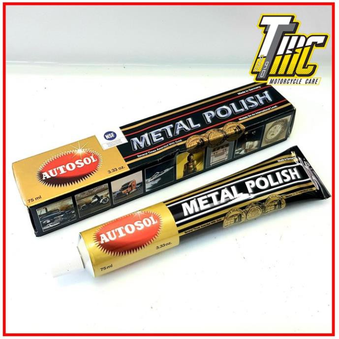 Autosol Metal Polish metal polish cream imported Germany (75ml