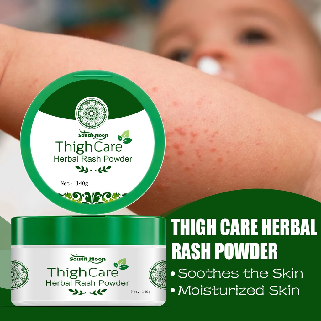 140g Thigh Care Herbal Rash Powder Treat Rash Relieve Itching