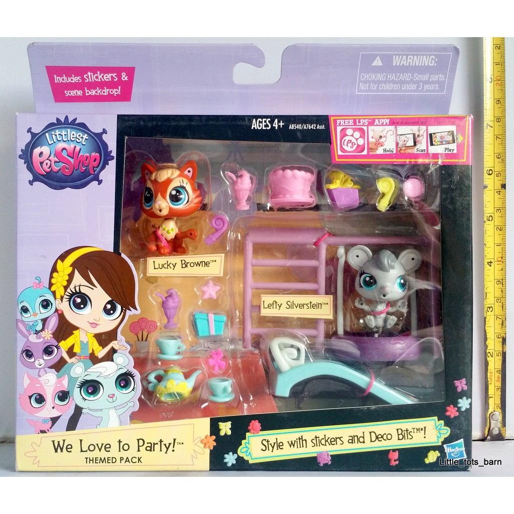 LTB: LPS LITTLEST PET SHOP THEME STYLE PACK WE LOVE TO PARTY | Shopee ...