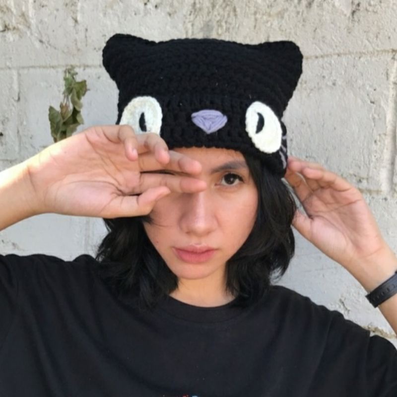 Pre-order Crochet Cat Ear Beanie JIJI from Kiki's Delivery Service ...