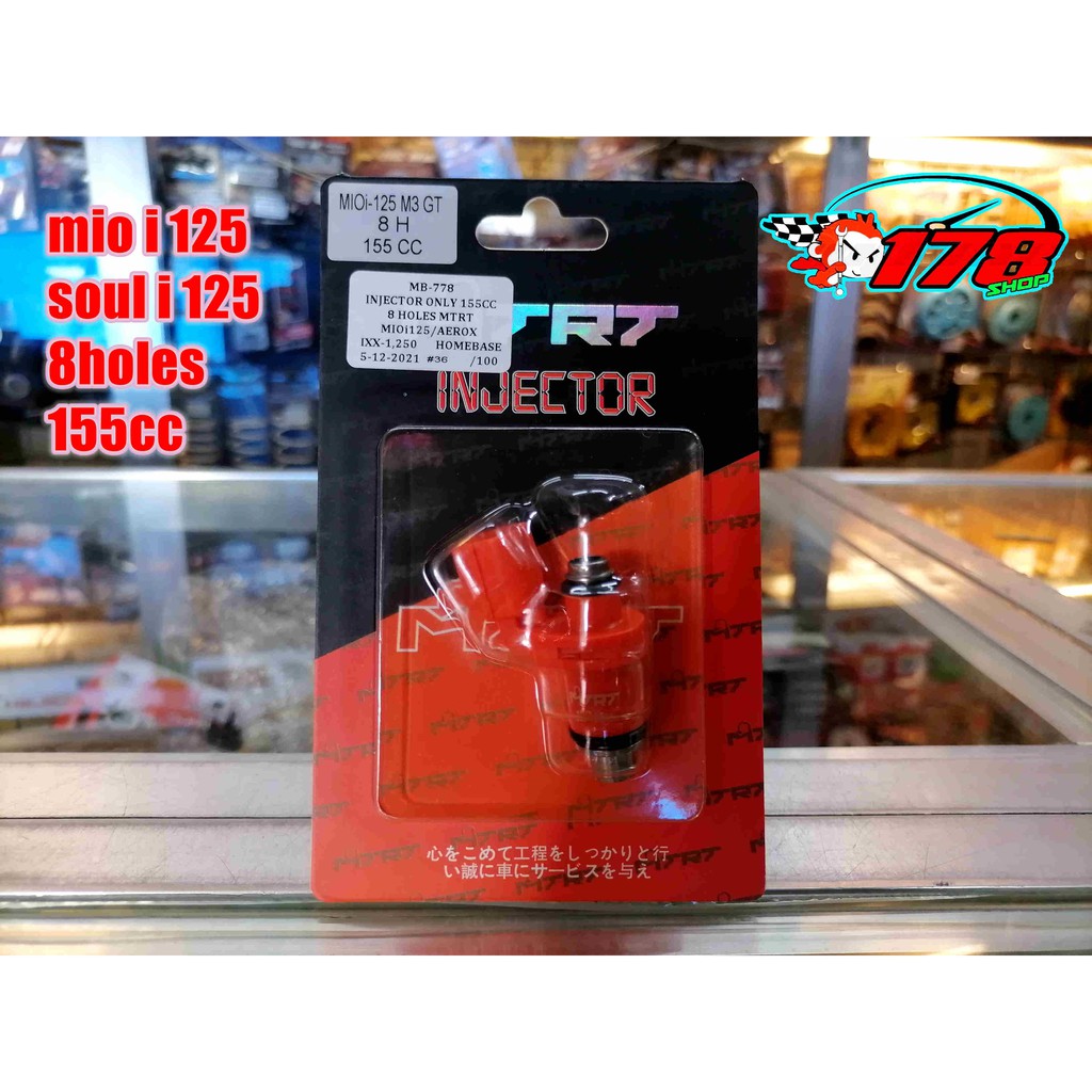 MTRT injector mio i 125 mio soul i 125 155CC 8holes | Shopee Philippines