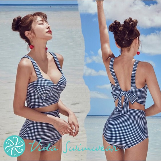 Two piece sale swimsuit shopee