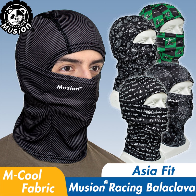 Musion Racing Balaclava Fashion Print Face Mask Bandana Tube Mask ...