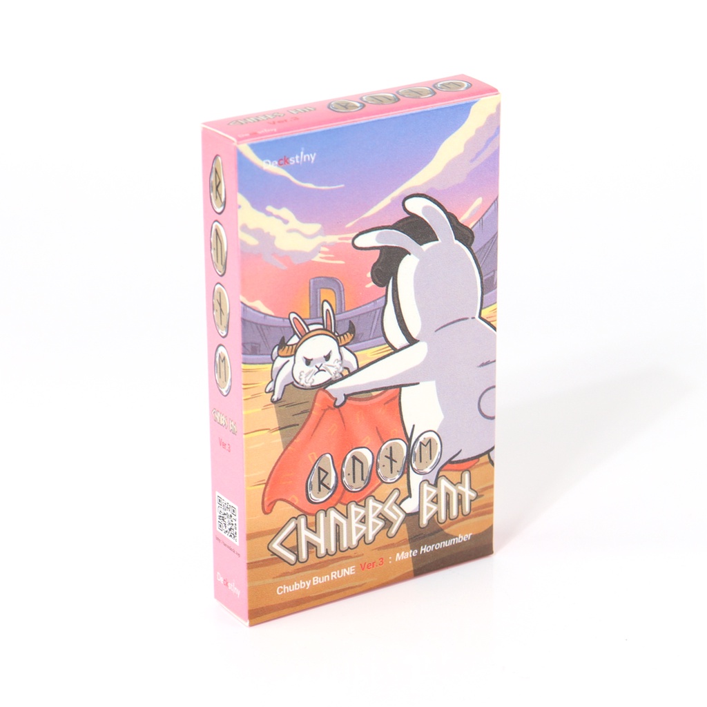 Chubby Bun Rune V.3 (Elder Futhark) Oracle Cards Deck Tarot Cards Board ...