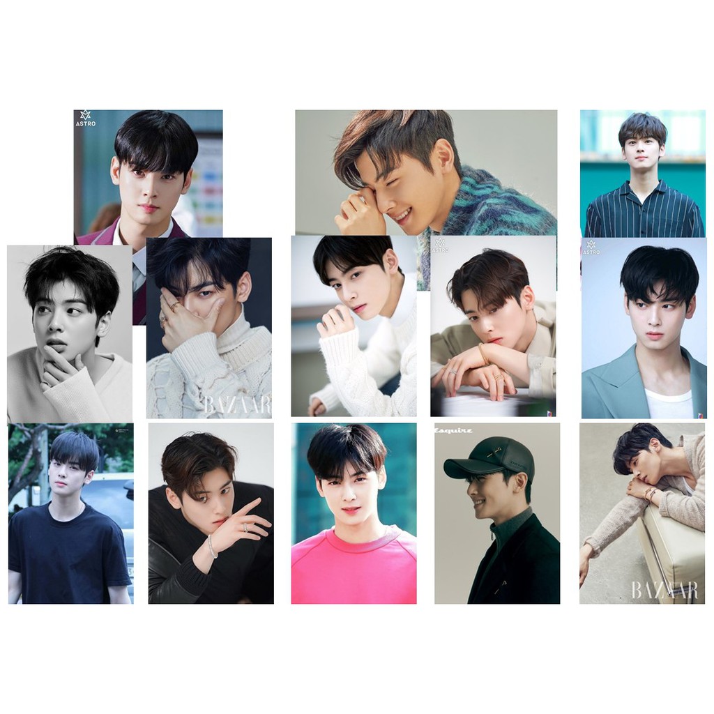 Cha Eun Woo Poster / Eun Woo Posters with FREE Poster Box | Shopee ...