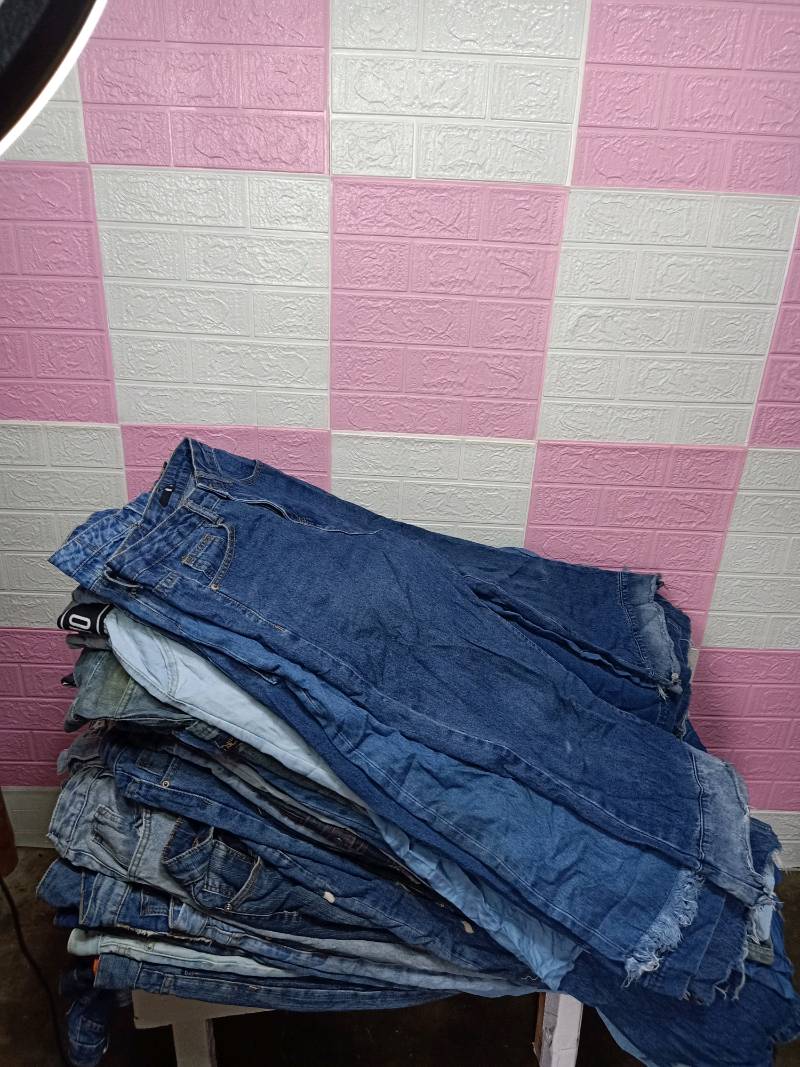 Calça Jeans Baggy Feita Sob Encomenda - Ready-to-Wear