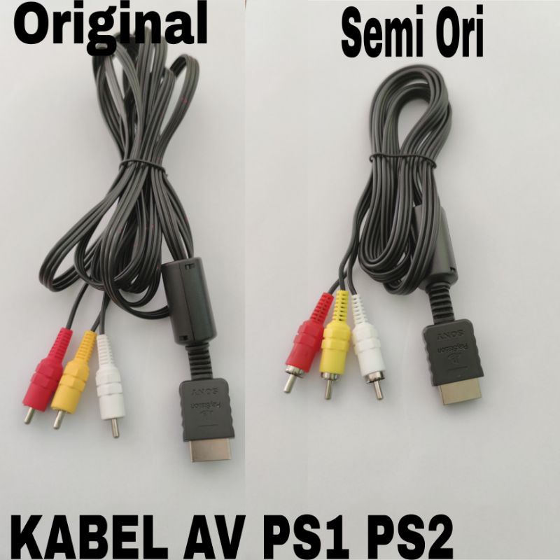 Av Cable Rca Ps1 Ps2 Shopee Philippines