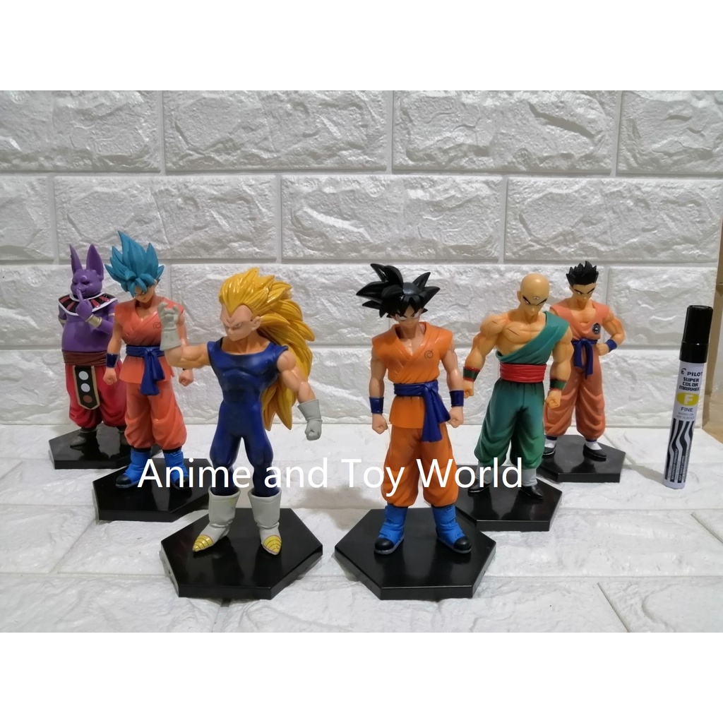 Dragon Ball Z Figures Goku Champa Beerus Vegeta PVC Anime Dragon