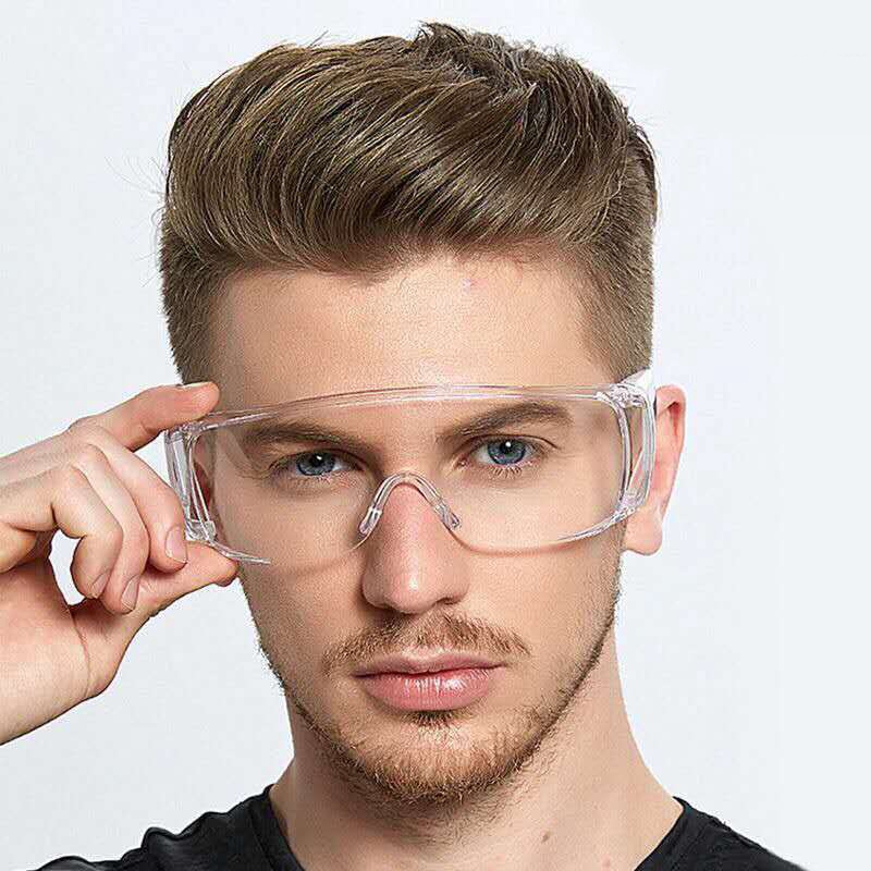 Transparent goggles for men sale