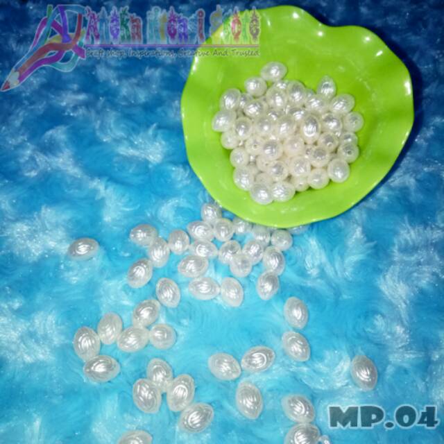 Mp04 - Mote Lonjong White Thread Pattern (1 Bks Contents 12 Pcs ...